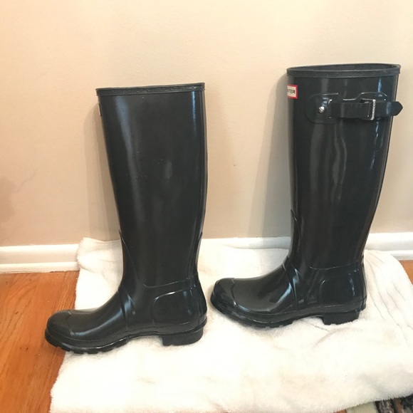 Hunter Rain boots tall BRAND NEW - Picture 2 of 4